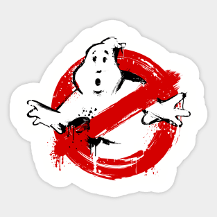 ghostbusters logo Sticker